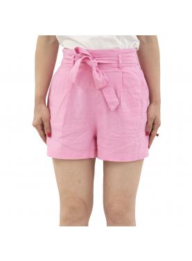 Shorts leggero con cinta tinta unita Only